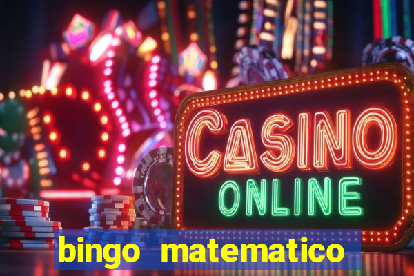 bingo matematico para ensino medio