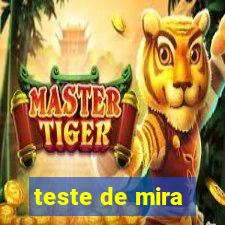 teste de mira