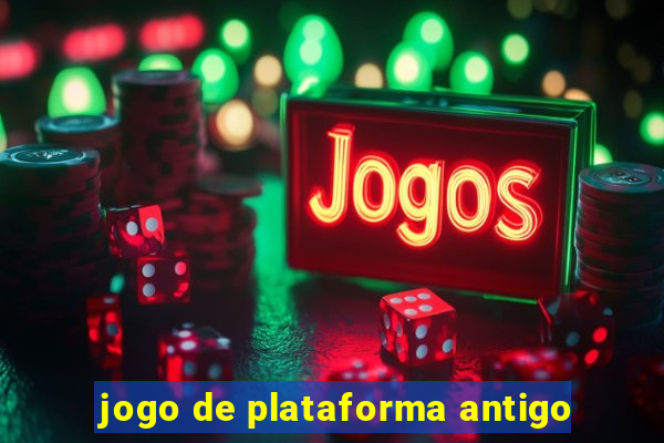 jogo de plataforma antigo