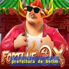 prefeitura de betim - contracheque