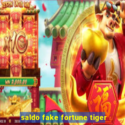 saldo fake fortune tiger