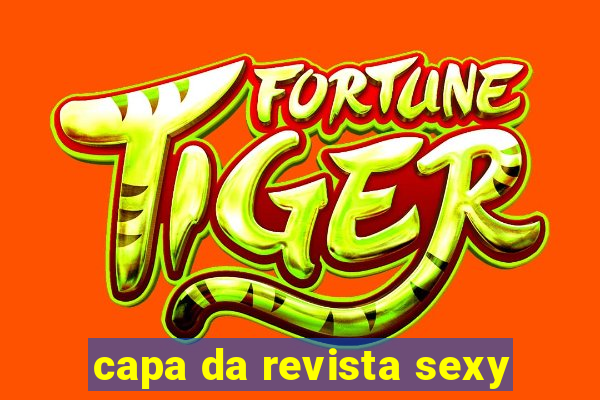 capa da revista sexy