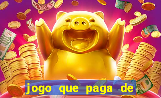 jogo que paga de verdade no pix