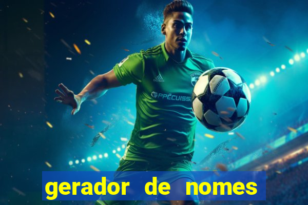 gerador de nomes para jogos