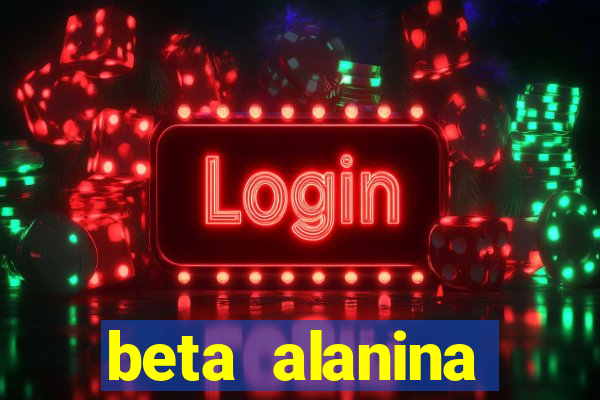 beta alanina aumenta a pressao