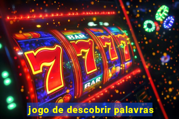 jogo de descobrir palavras