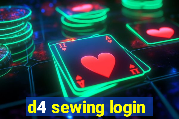 d4 sewing login