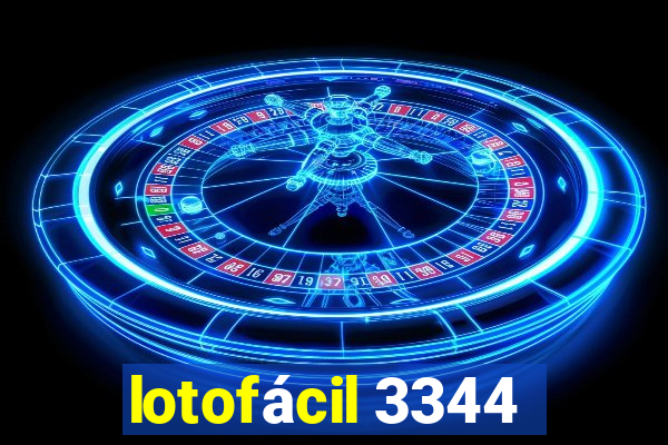 lotofácil 3344