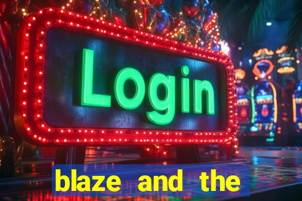 blaze and the monster machines logo font